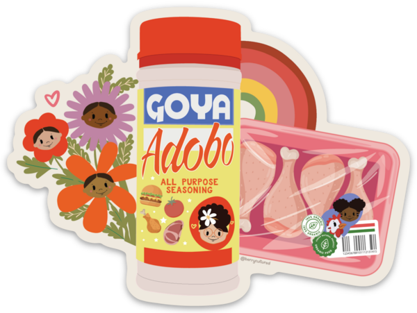 Adobo Chicken Sticker (Single)
