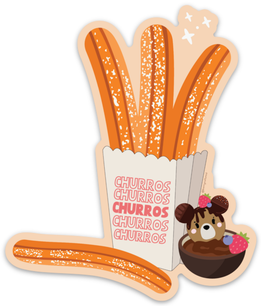 Churros Sticker (Single)