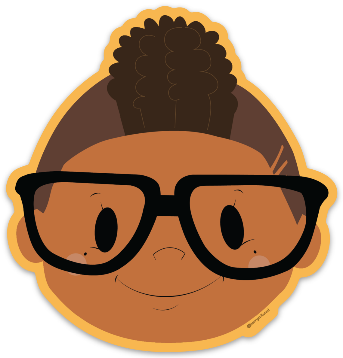 Berry Boy Fun Sticker (Single)