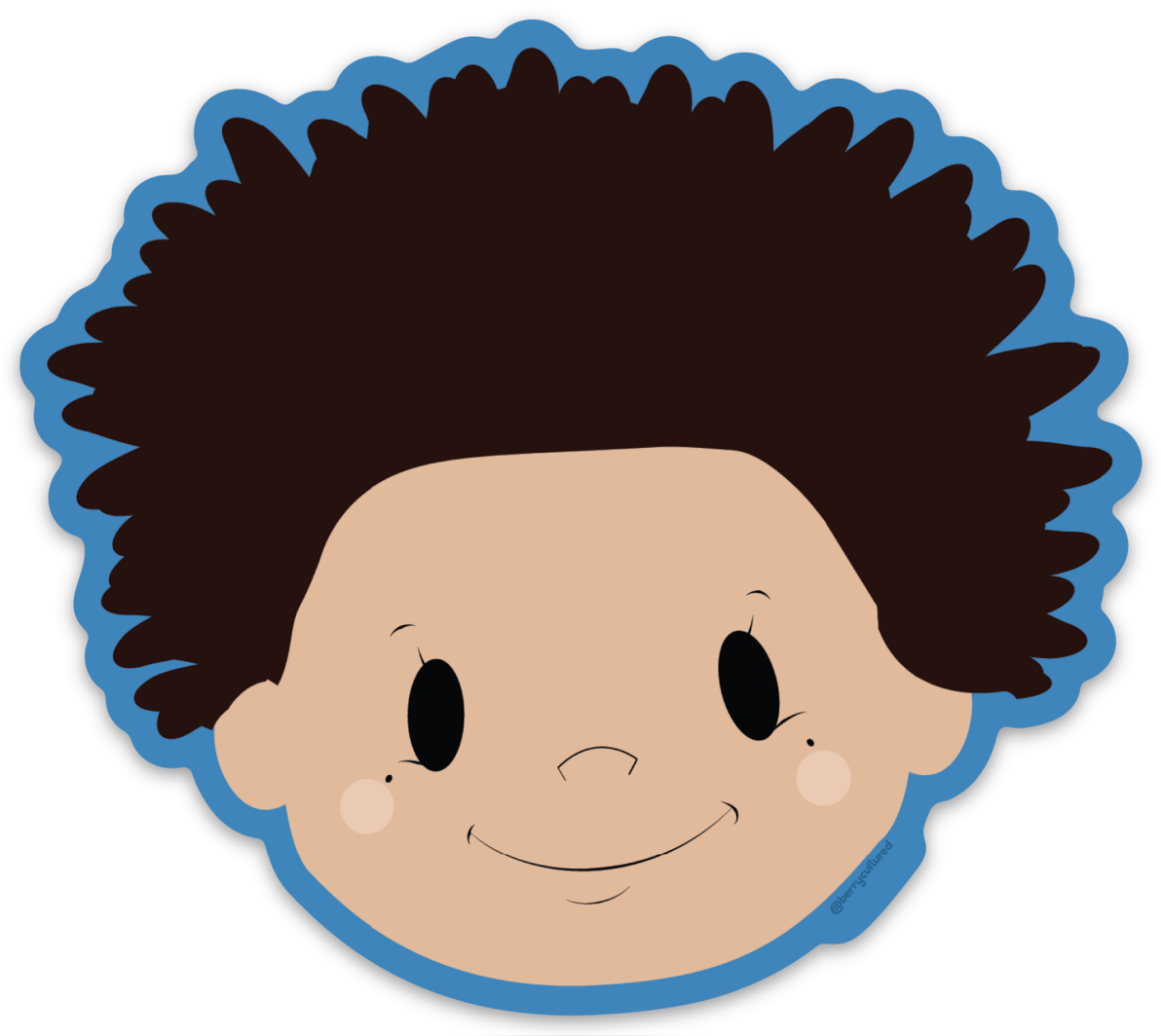 Berry Boy Fun Sticker (Single)
