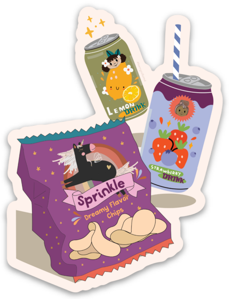 Snacktastic Sticker (Single)