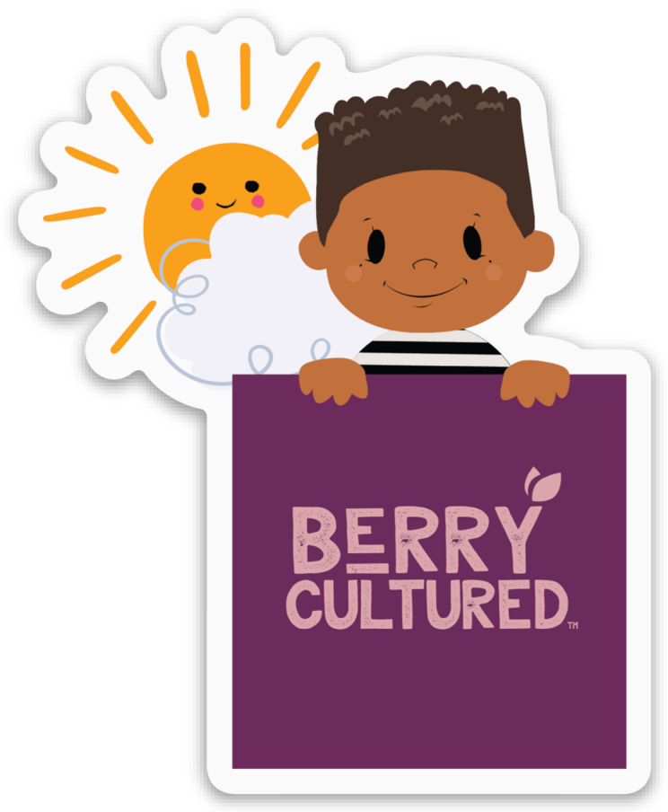 Berry Boy Fun Sticker (Single)