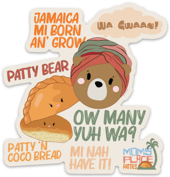 Patty Bear Sticker (Single)