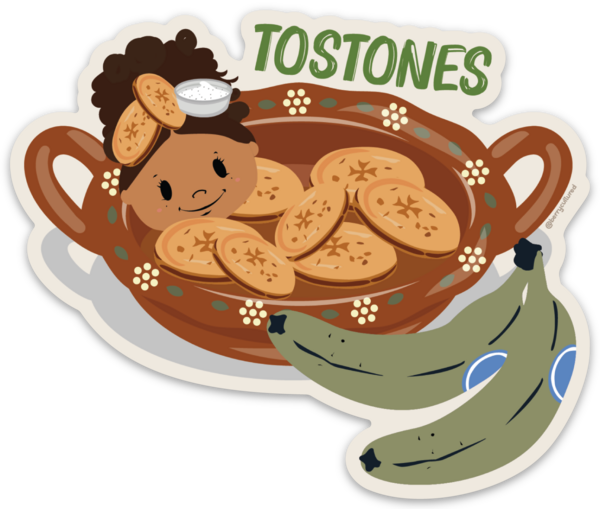 Tostones Sticker (Single)