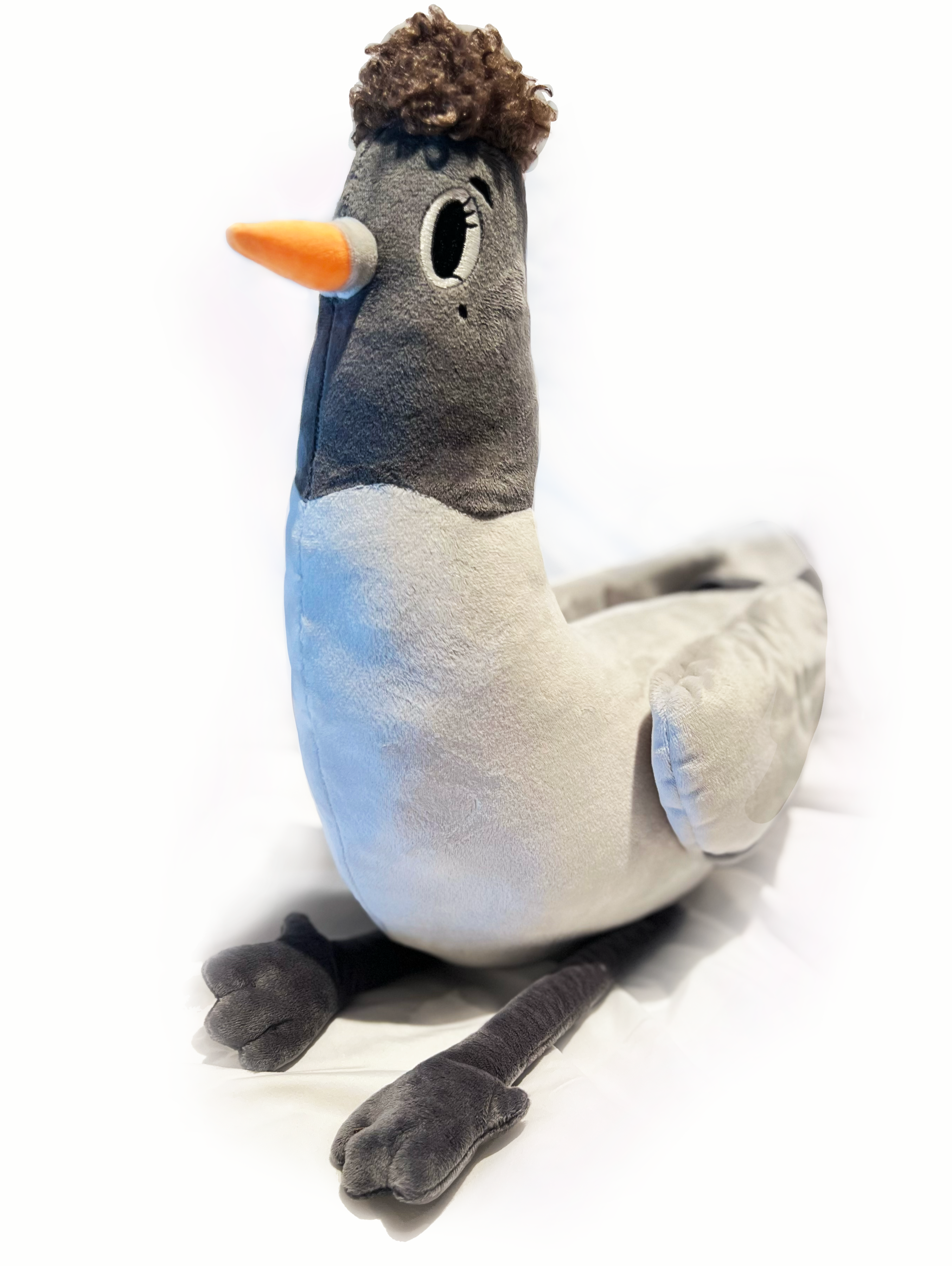 Mr. Puff Puff the Afro-Pigeon Plushie