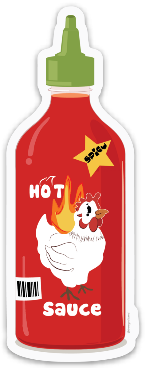 Hot Sauce Fun Sticker (Single)