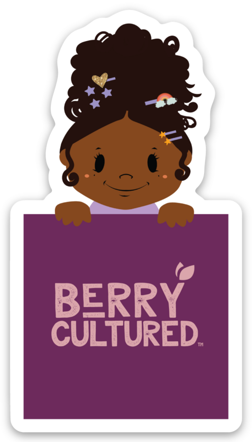 Berry Gal Logo Sticker (Single)